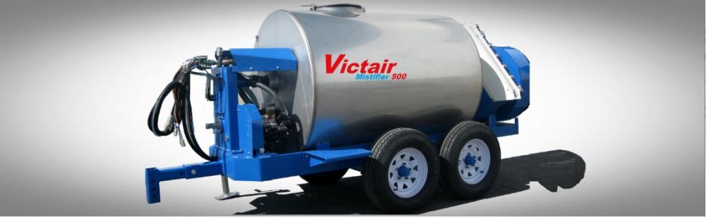 Victair Dual Fan Sprayers - Available in 200 up to 600 Gallons SS tanks