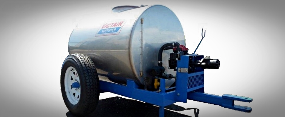 Trail Tanks - Stainless Steel Tanks - Hydraulic motor drive